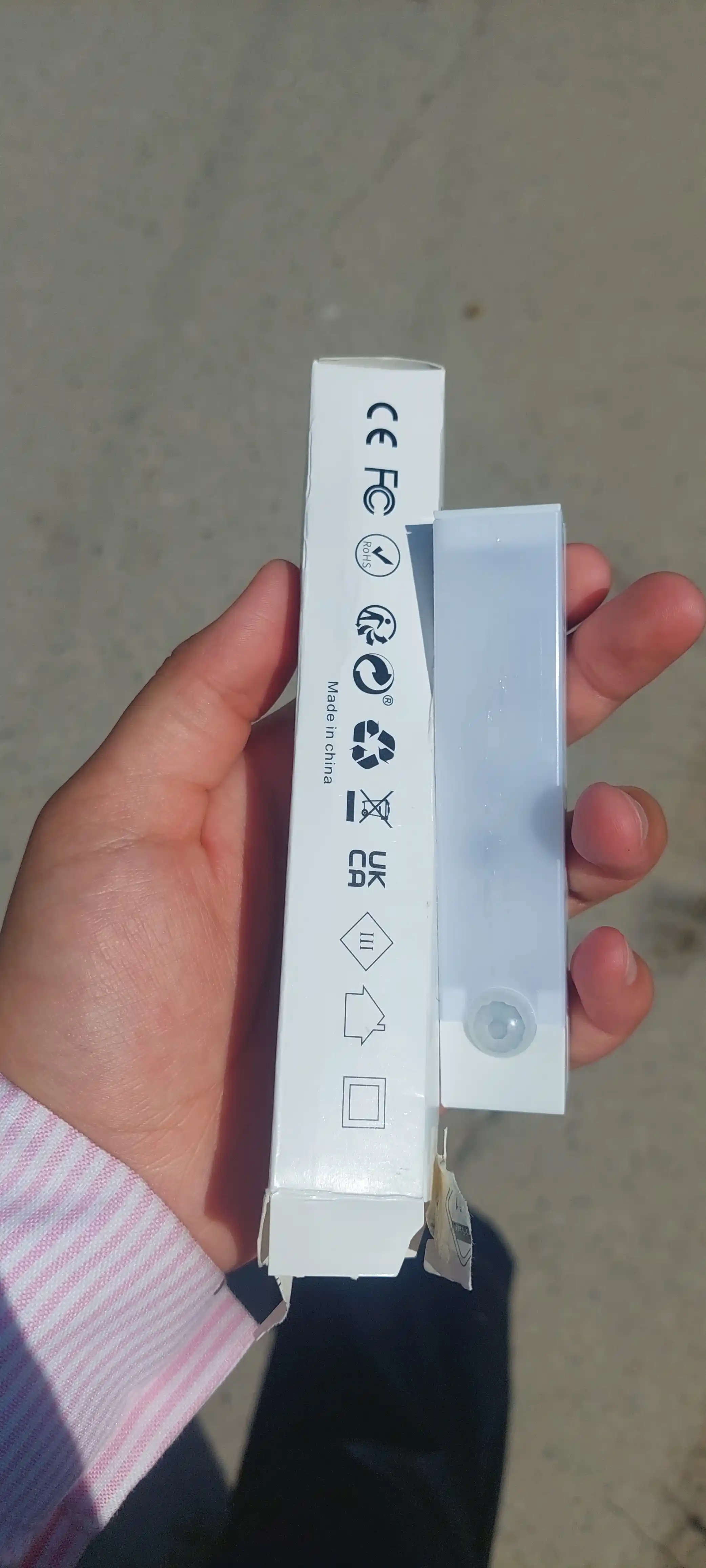 Magnit harakat sensorli chiroq, 3 rejim, USB zaryadlash bilan simsiz tungi chiroq