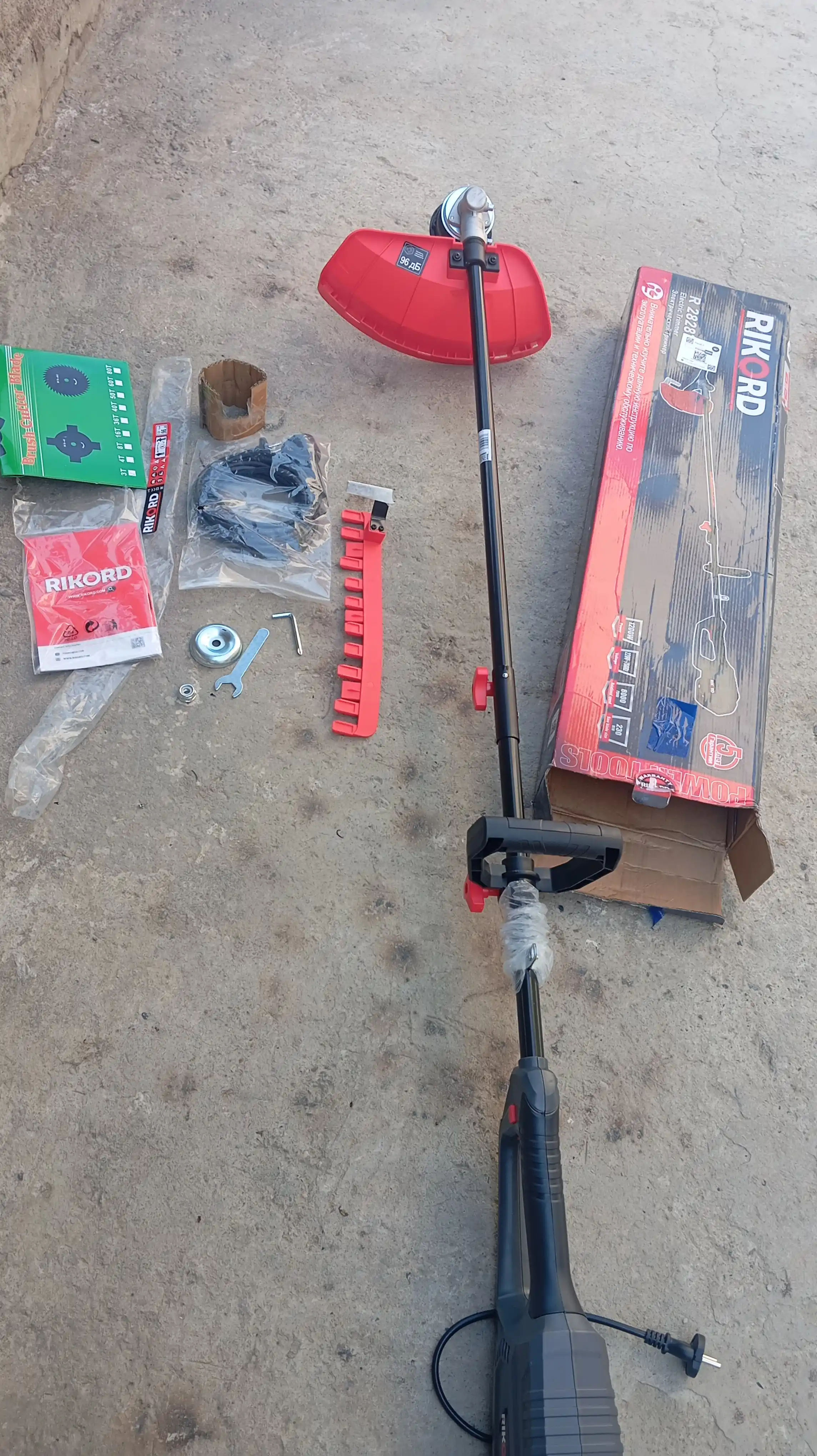 Elektr trimmer RIKORD Professional