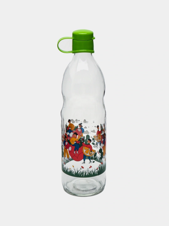Frido KC-383 naqshli suv shishasi, 1000 ml - 