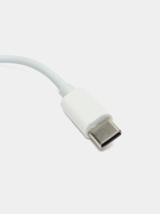 Переходник для Samsung и iPhone аудио-разъём на Lightning и Type-C, для AUX и наушников