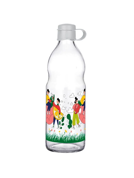Frido KC-383 naqshli suv shishasi, 1000 ml - 
