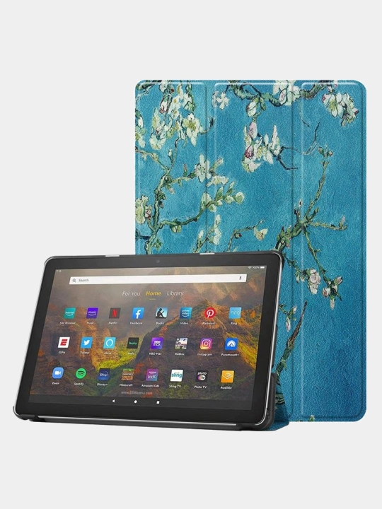 Samsung Tab A9 / A11 8.7" va A9+ / A11+ 11" uchun g‘ilof + stilus, uyqu/uyg‘onish rejimi