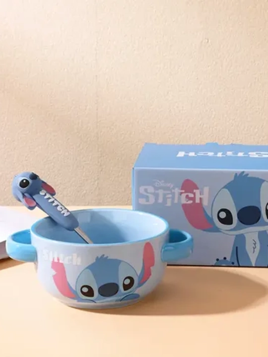 Lilo va Stich krujkasi, sopol, Stich tasviri tushirilgan 