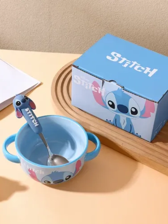 Lilo va Stich krujkasi, sopol, Stich tasviri tushirilgan 