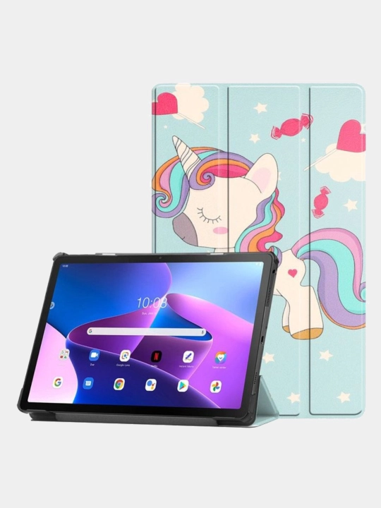 Samsung Tab A9 / A11 8.7" va A9+ / A11+ 11" uchun g‘ilof + stilus, uyqu/uyg‘onish rejimi