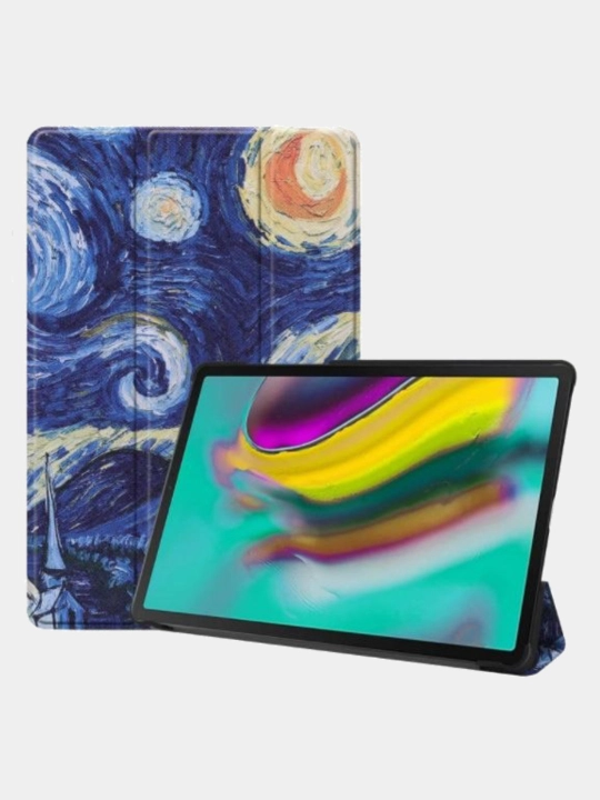 Samsung Tab A9 / A11 8.7" va A9+ / A11+ 11" uchun g‘ilof + stilus, uyqu/uyg‘onish rejimi