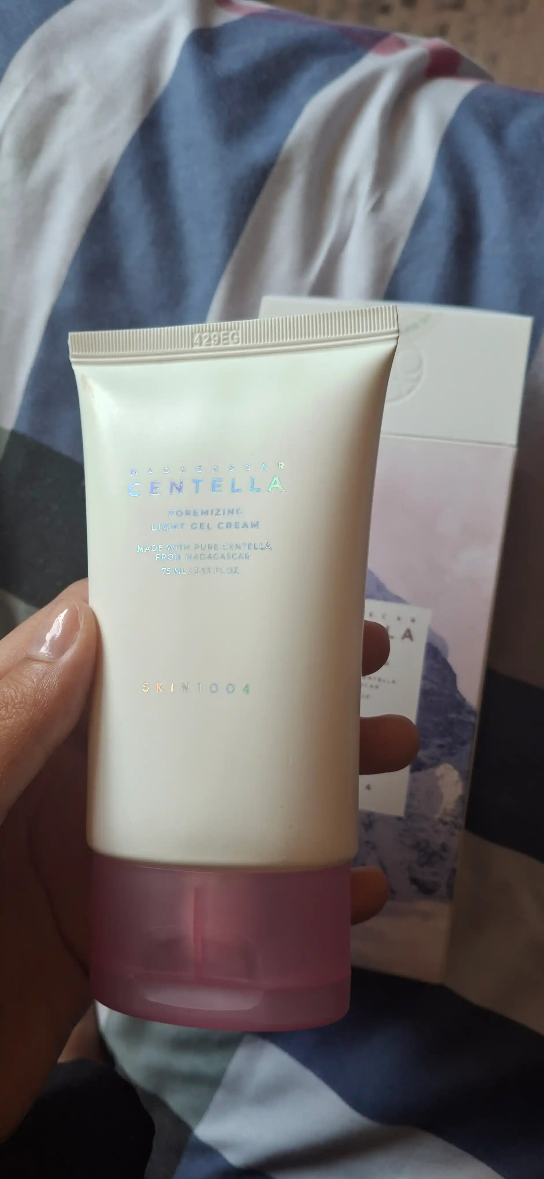 Крем-гель для лица MADAGASCAR CENTELLA SOOTHING CREAM, увлажняющий, 75 мл