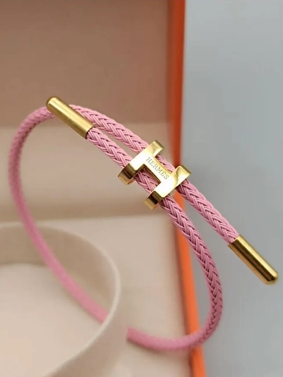 Браслет Hermes, браслет для женщин и девушек, украшения без размеров — SHAIIBS-HERMES-РОЗОВ
