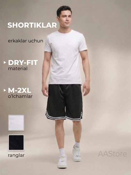 Cho‘ntakli erkaklar shortigi, nafas oluvchi, sport, kattalar va bolalar uchun, Dry-Fit