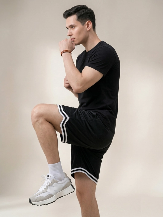 Cho‘ntakli erkaklar shortigi, nafas oluvchi, sport, kattalar va bolalar uchun, Dry-Fit