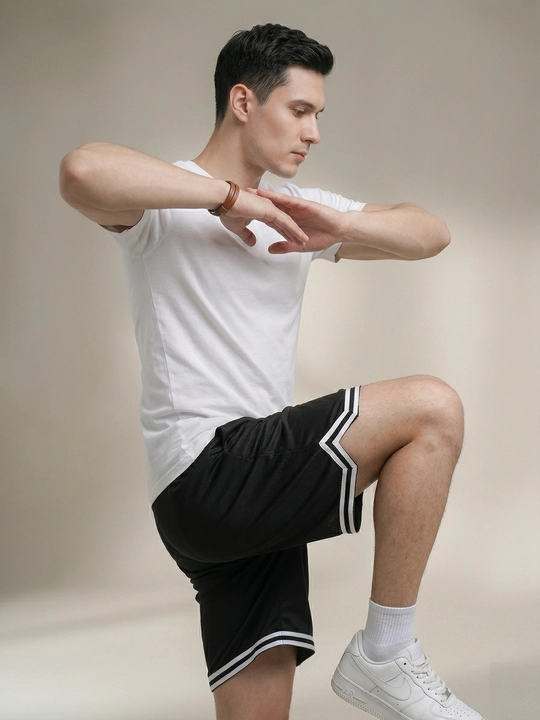 Cho‘ntakli erkaklar shortigi, nafas oluvchi, sport, kattalar va bolalar uchun, Dry-Fit