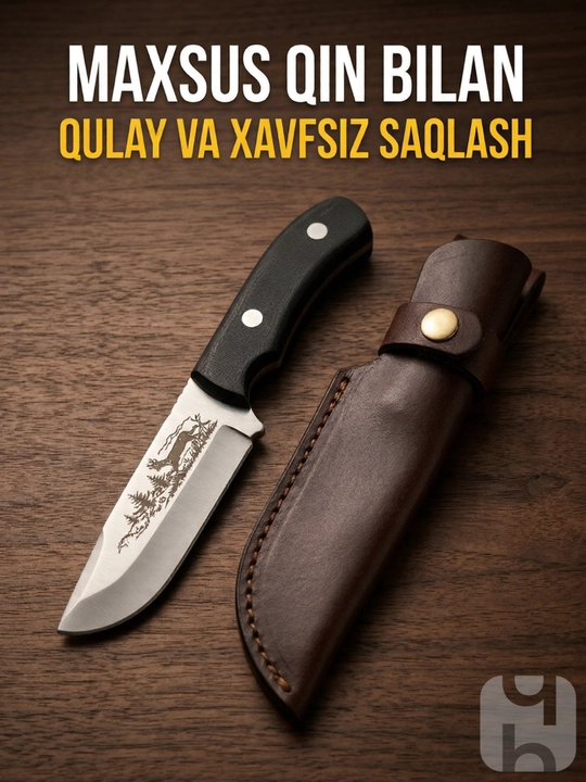 Universal oshxona pichog‘i – go‘shtni bo‘laklash va tozalash uchun obval pichoq DB-16-33