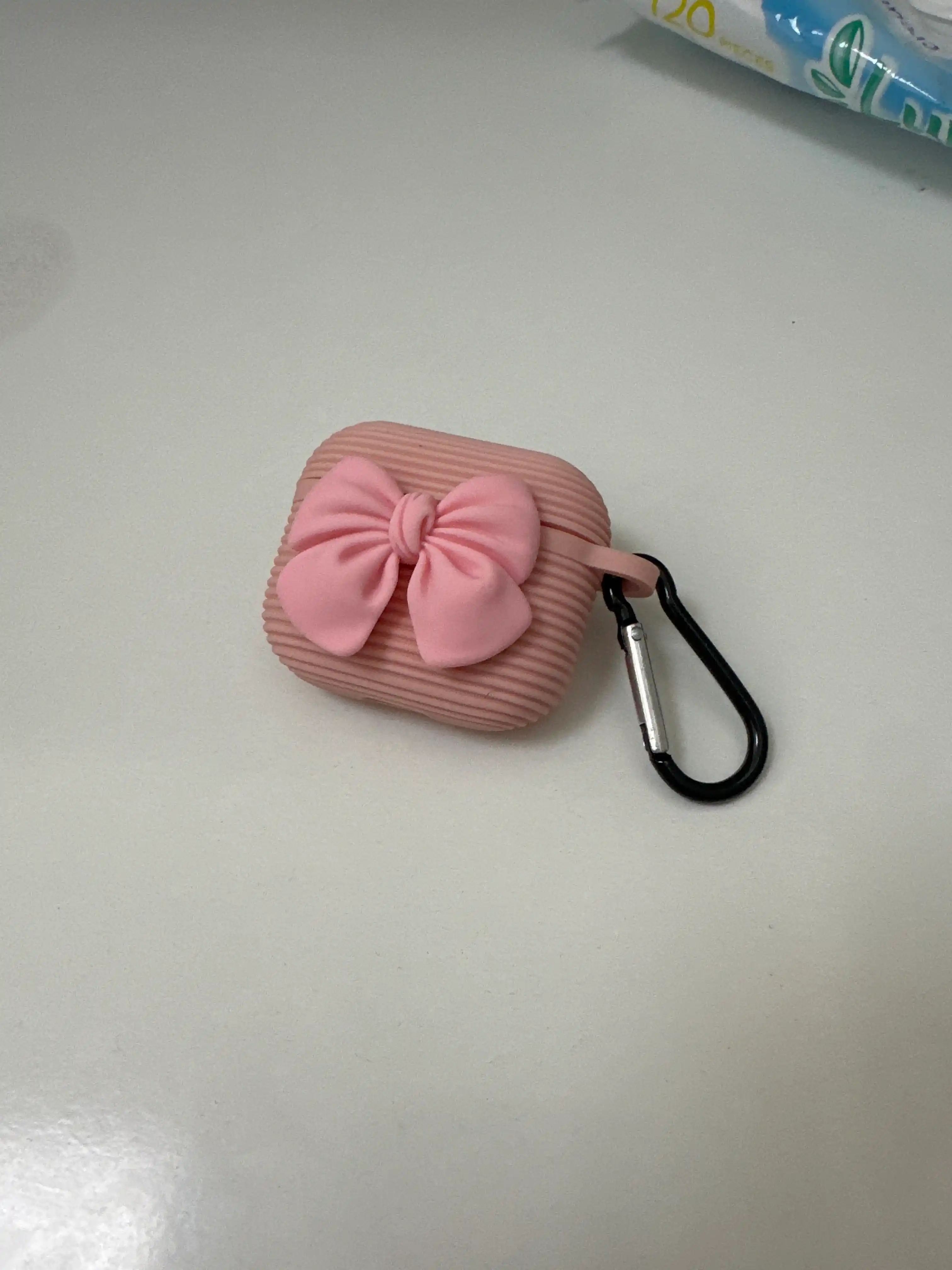 AirPods 1, 2 / Pro simsiz quloqchinlari uchun dekorativ bantli g‘ilof, 3, 4