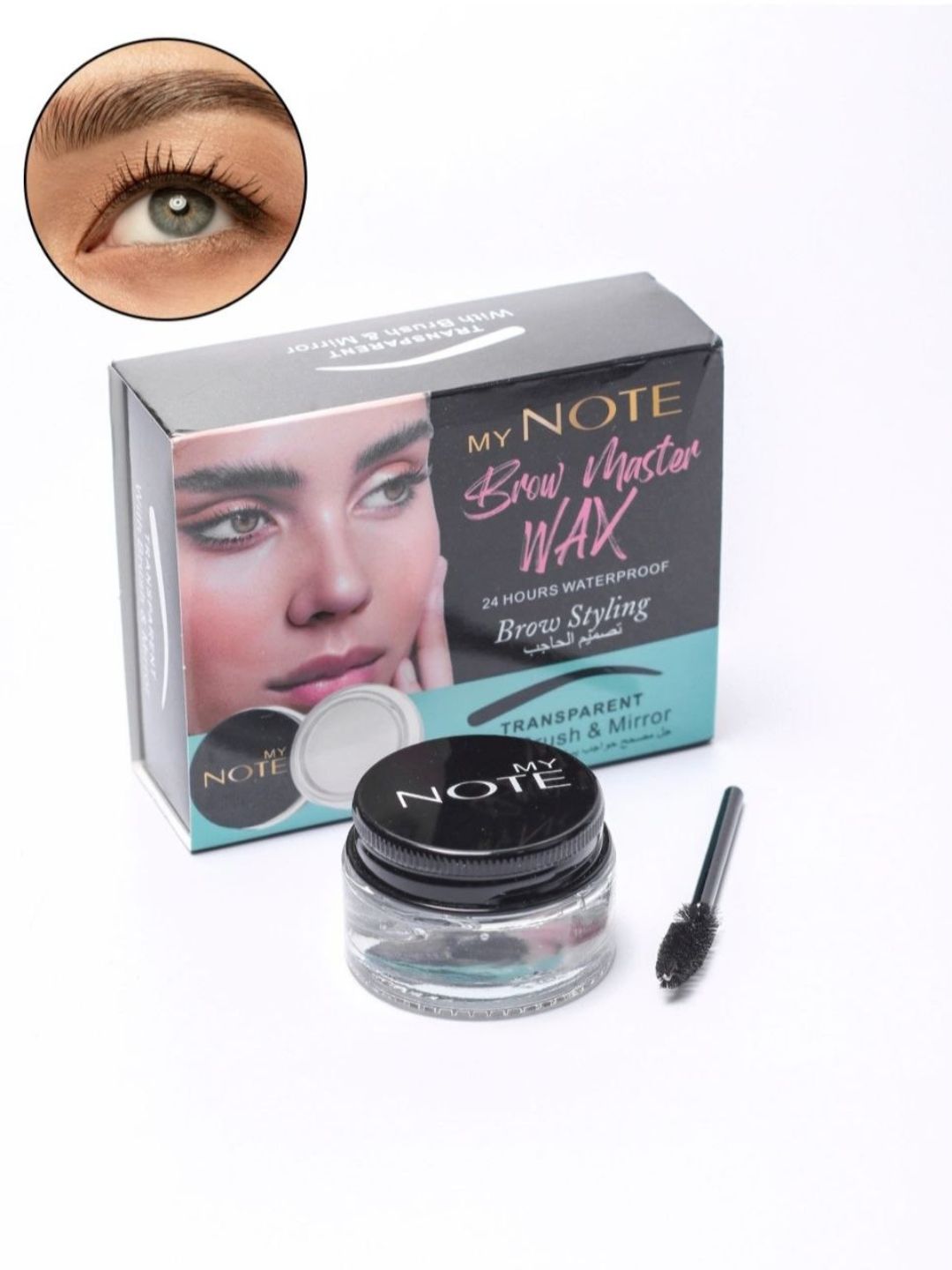 Qosh uchun wax NOTE My Brow Master Wax – 24 soatlik fiksatsiya - 