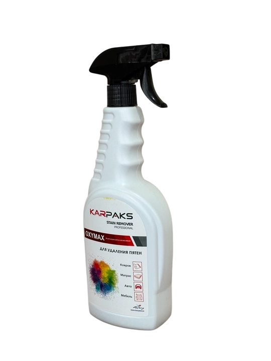 Karpaks OXYMAX dog‘ ketkazuvchi sprey 700 ml mato gilam mebel uchun universal vosita