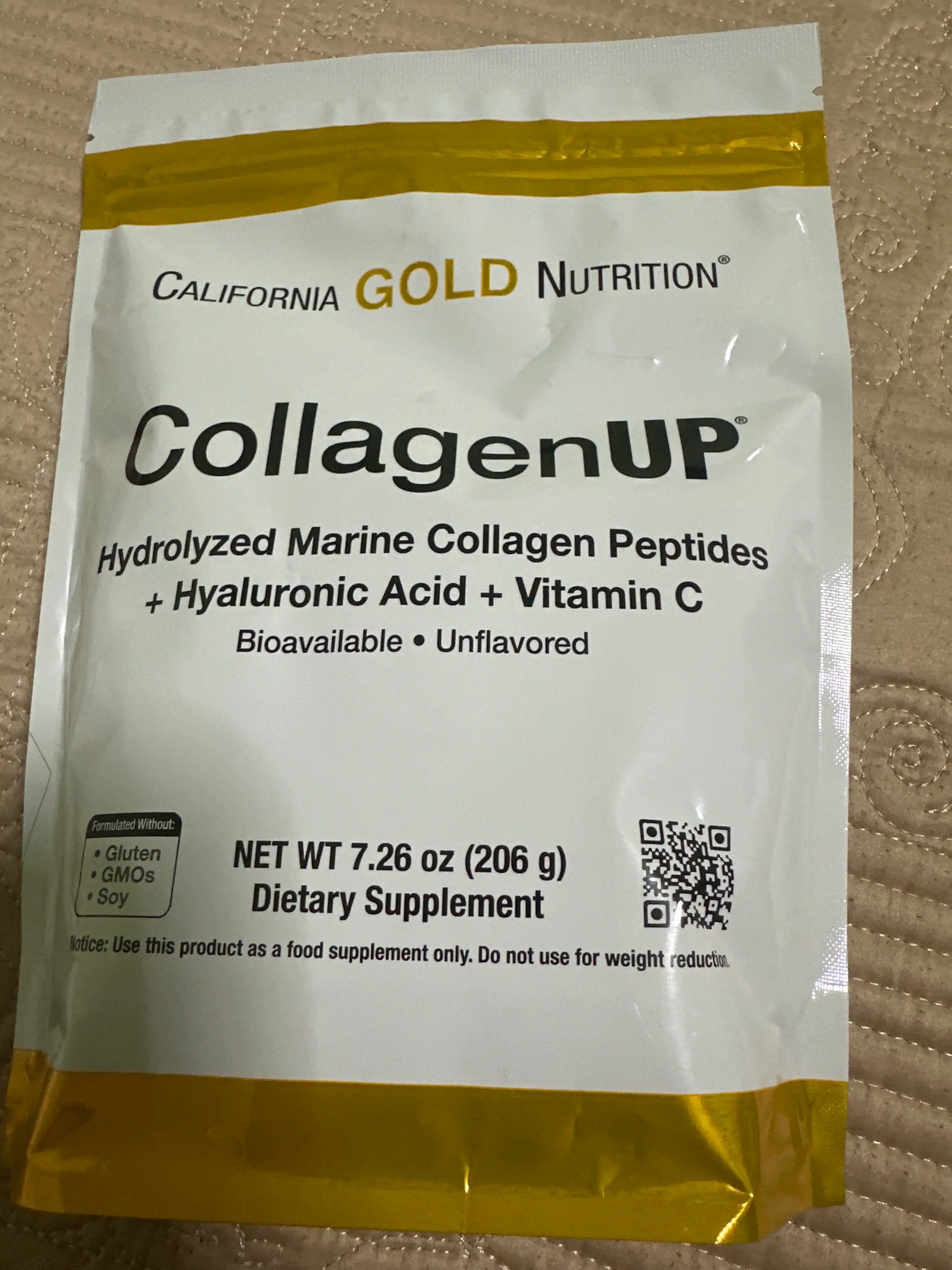 Коллаген California Gold Nutrition Collagen UP, 206 г, пептиды