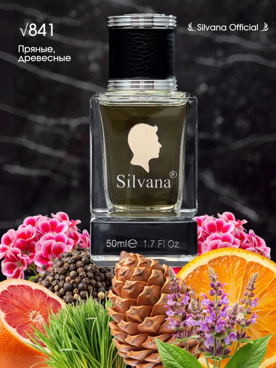 Parfyumlangan suv Hermes Terre D'Hermes, Silvana №M841, 50 ml