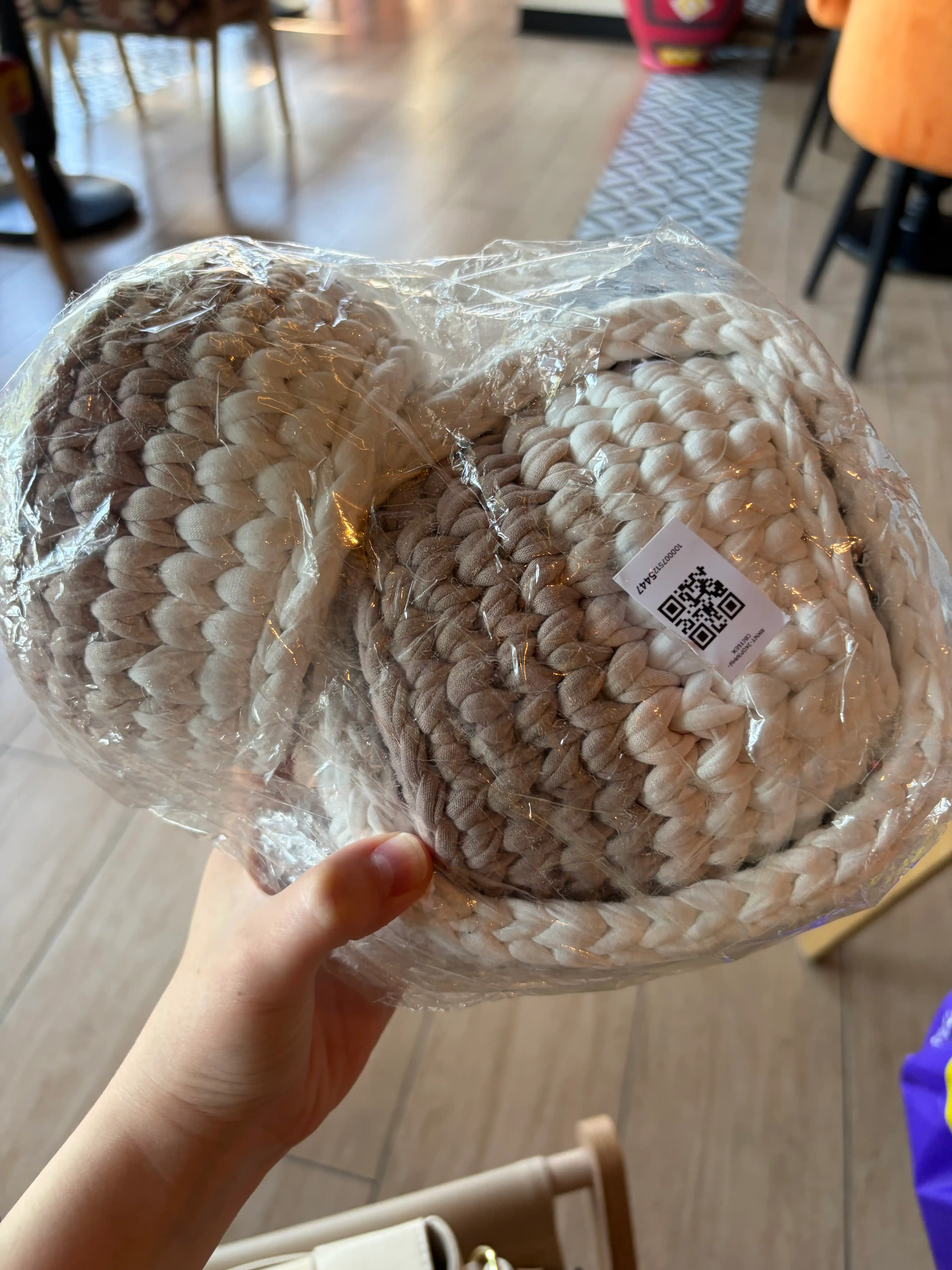 Trikotaj savat to'plami, qo'lda ishlangan