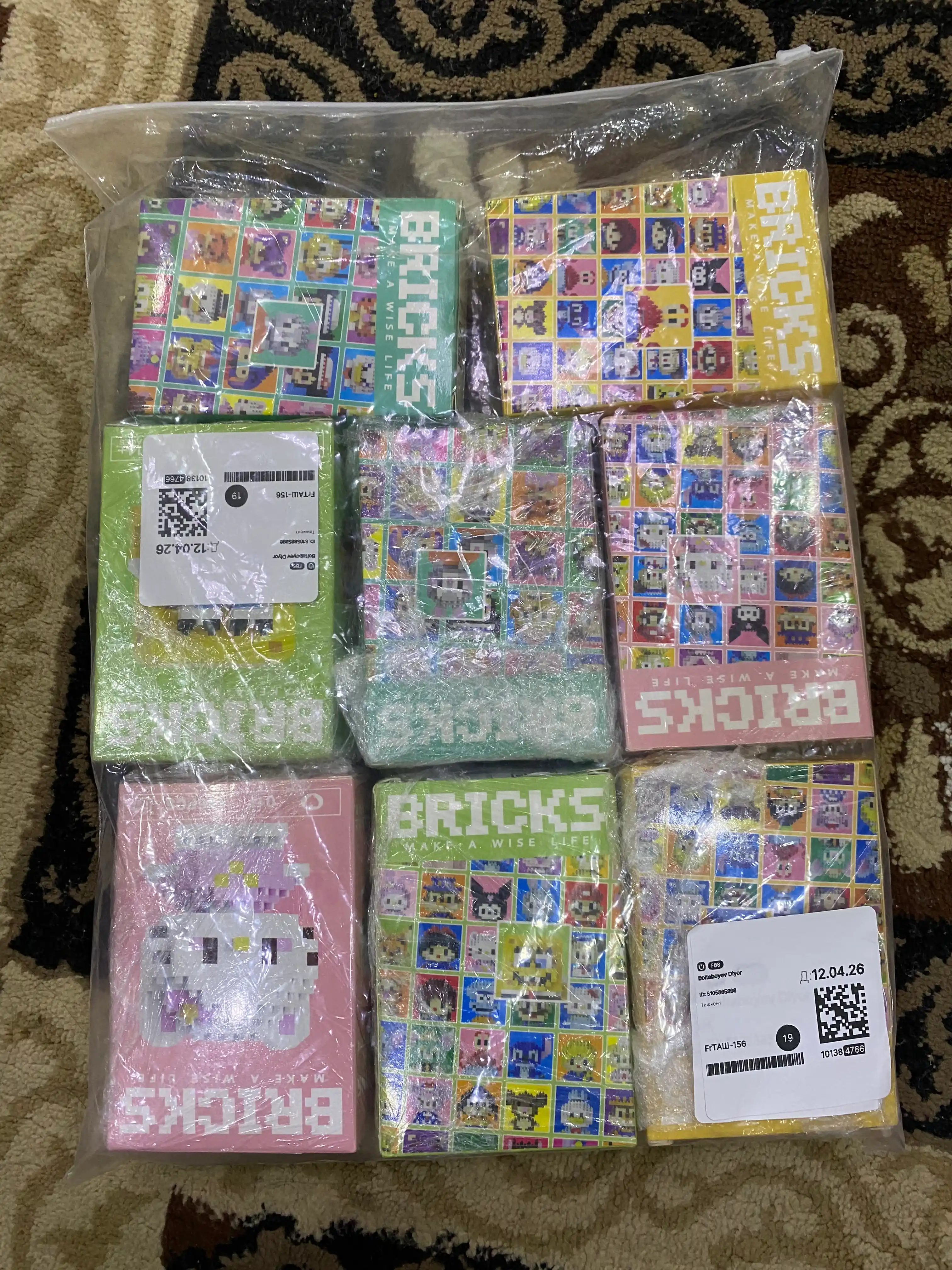 Мини конструктор, bricks,развивающая игрушка, подарок ребенку, лего для детей