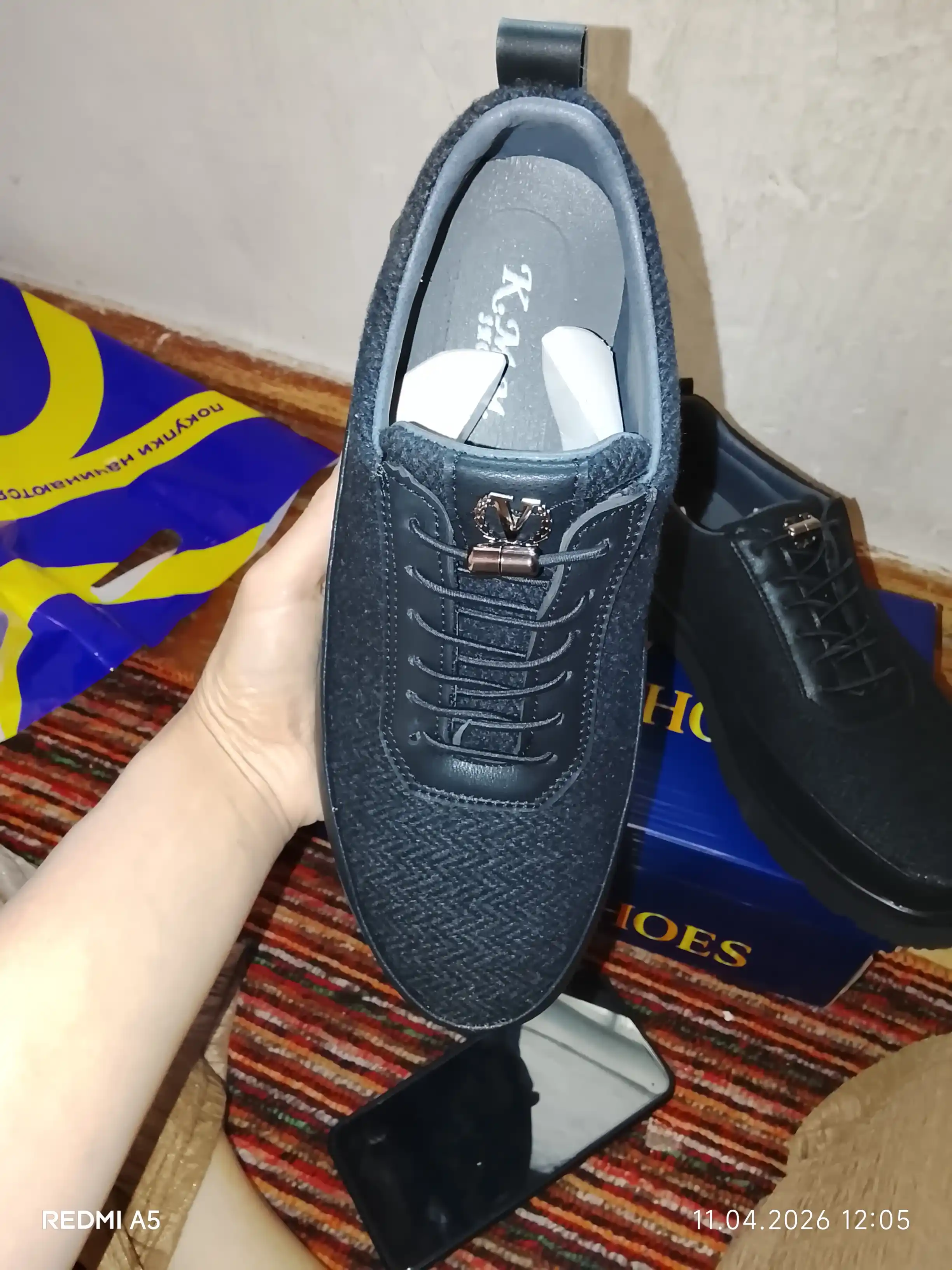 Erkaklar poyabzali, tabiiy zamsh, klassik, qishki, kuzgi, bahorgi poyabzallar