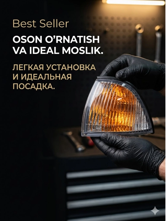 Daewoo Nexia 1 uchun old burilish chiroqlari komplekti, pоvоrotniklar o'ng va chap