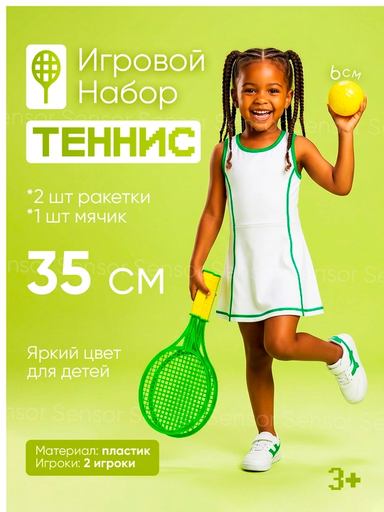 Игровой набор теннис для детей - 