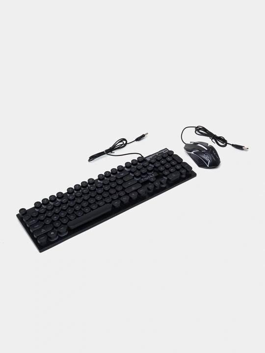 T-wolf TF200, TF270 o‘yin klaviaturasi va sichqonchasi, RGB yorug‘lik bilan