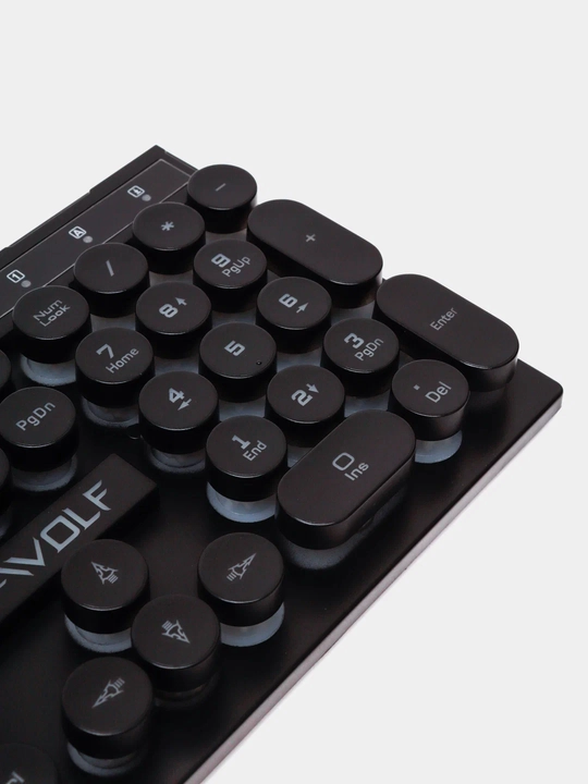 T-wolf TF200, TF270 o‘yin klaviaturasi va sichqonchasi, RGB yorug‘lik bilan