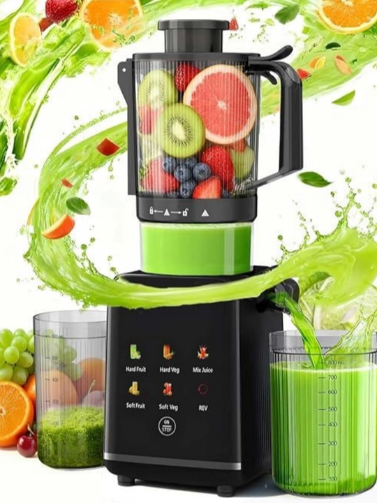 Sharbat chiqargich Kitchen J900, shnek juicer, sharbat chiqargich, shovqinsiz, sog‘lom sharbat