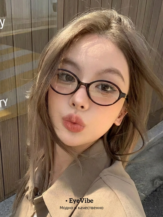 Очки солнцезащитные MiuMiu маленькие овальные, ретро, защита от УФ, унисекс - 