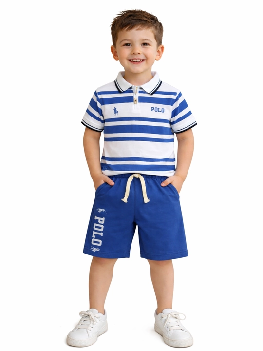 Bolalar uchun POLO futbolka-shortilar to‘plami, 1-6 yosh