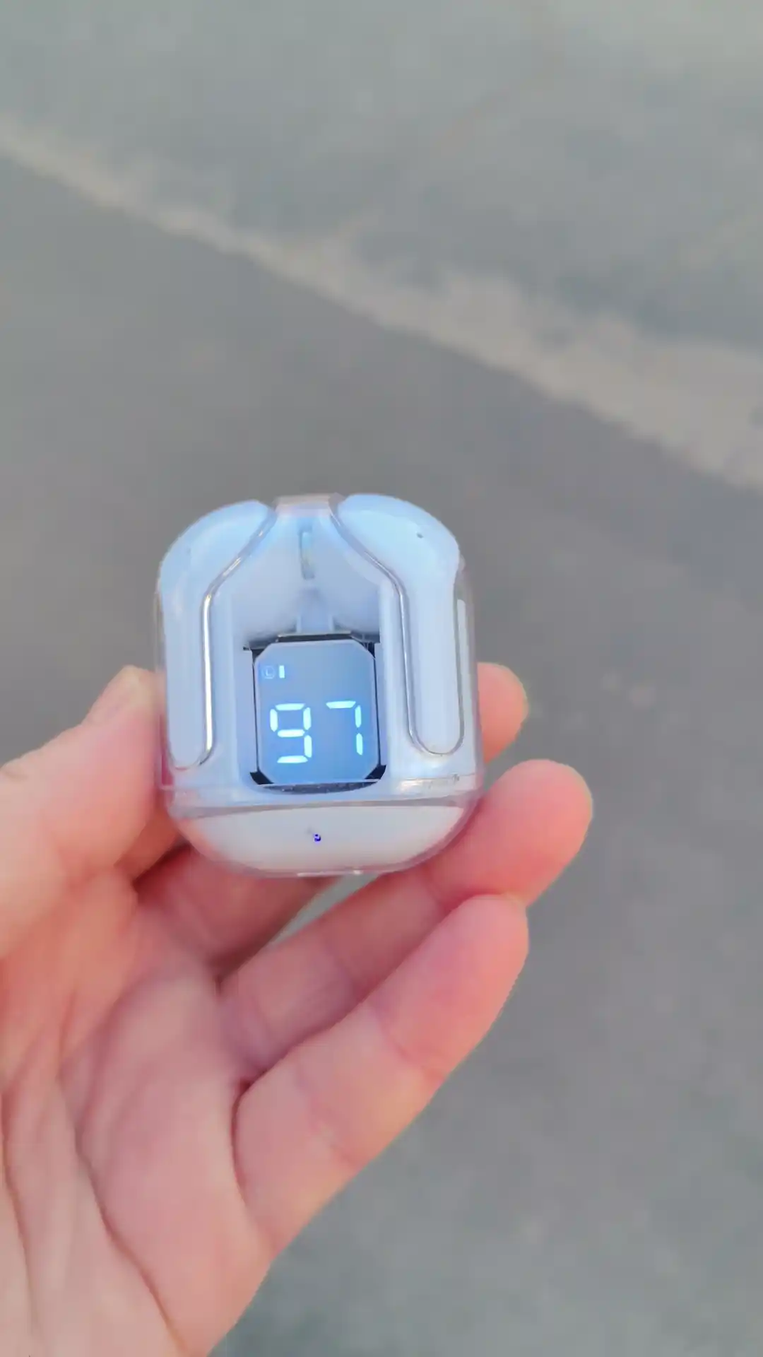 Simsiz Bluetooth quloqchinlar,Air 31,displey, mikrofon va shovqinni kamaytirish bilan bil