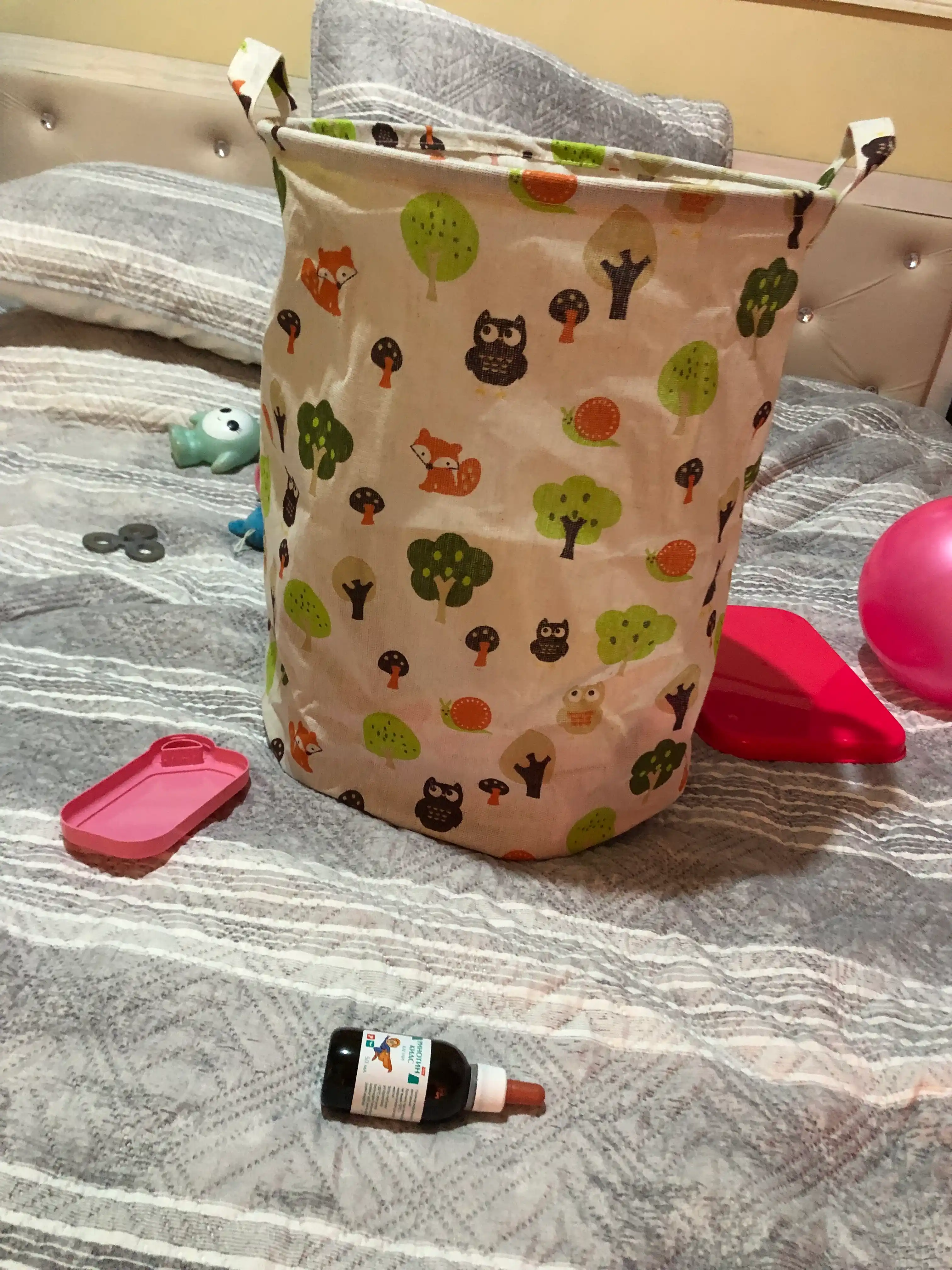 Корзина для белья и игрушек