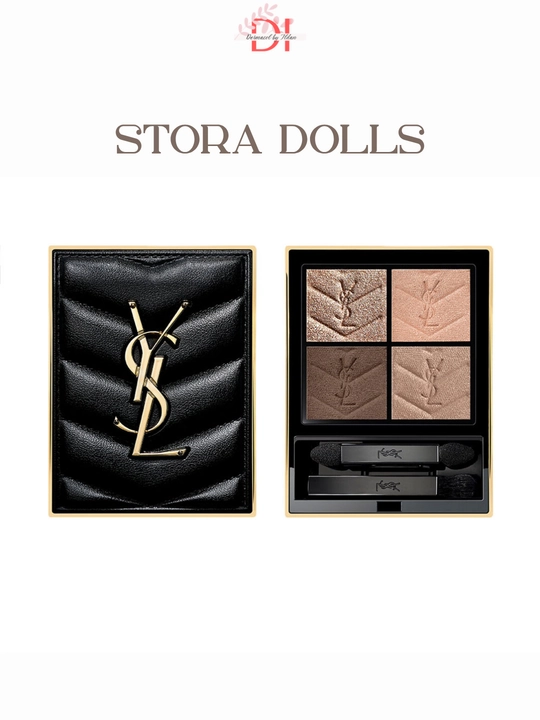 YSL Couture Mini Clutch palitrasi - ko‘z uchun soya, to‘yingan ranglar va oson surtish