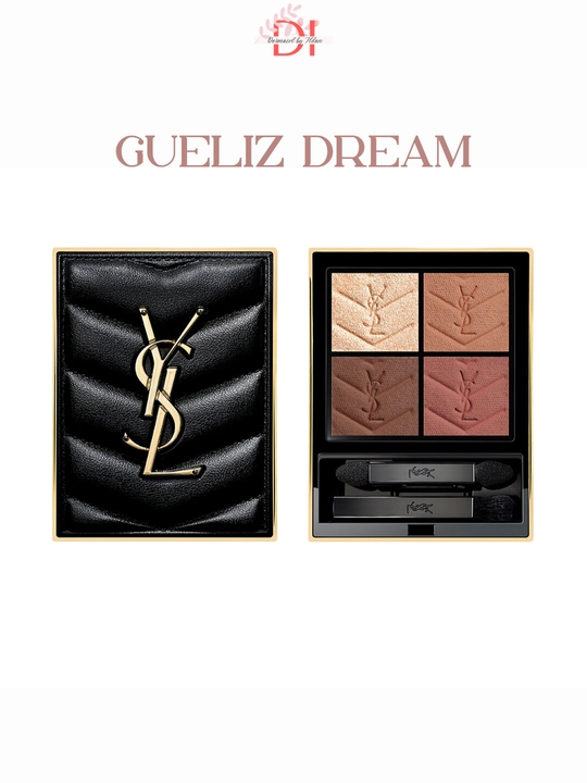 YSL Couture Mini Clutch palitrasi - ko‘z uchun soya, to‘yingan ranglar va oson surtish