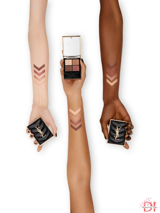 YSL Couture Mini Clutch palitrasi - ko‘z uchun soya, to‘yingan ranglar va oson surtish