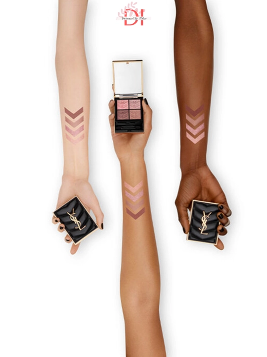 YSL Couture Mini Clutch palitrasi - ko‘z uchun soya, to‘yingan ranglar va oson surtish