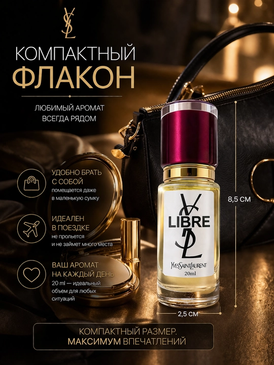 YSL Libre духи женские — стойкий цветочно-восточный аромат, элегантный парфюм с шлейфом