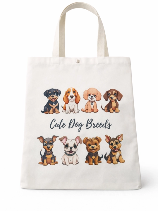 Эко шоппер сумка с современным принтом тканевая tote bag