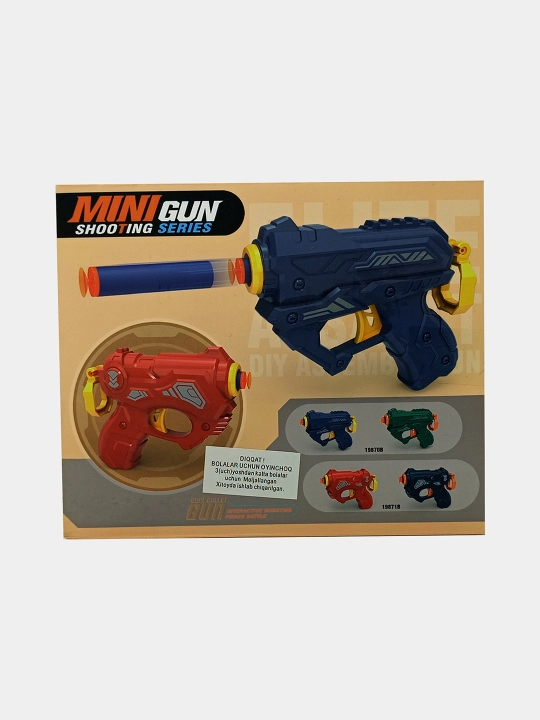 Soft Bullet Mini Gun o'yinchoq pistolet (6+)