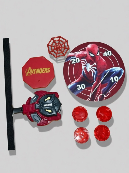 Набор с маской Человека Паука, моргающая маска, Spider Man, костюм, футболка, супергерой