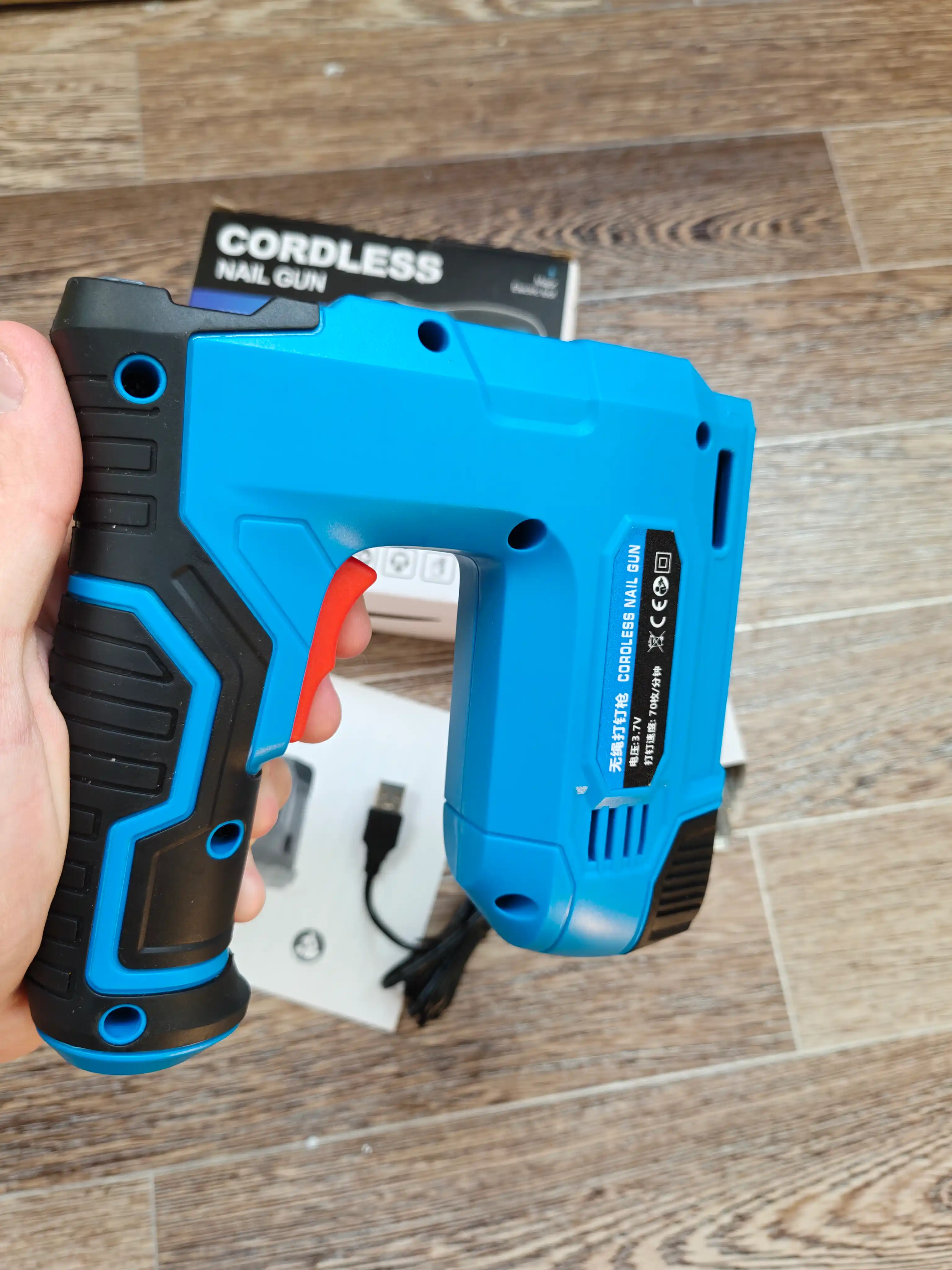 Akkumulyatorli stepler, mebel uchun, qurilish uchun 2 in 1 MOYI HNG40V Pro