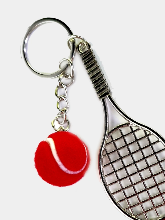 Keychain tennis raketkasi