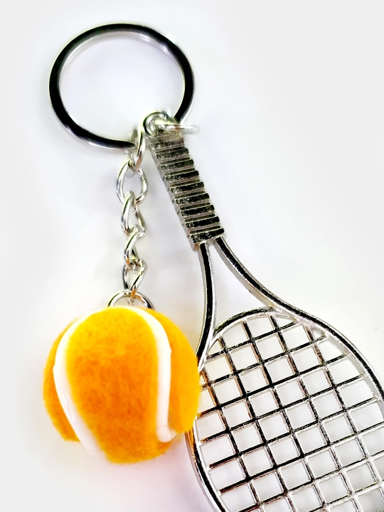 Keychain tennis raketkasi