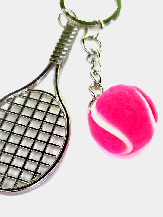 Keychain tennis raketkasi