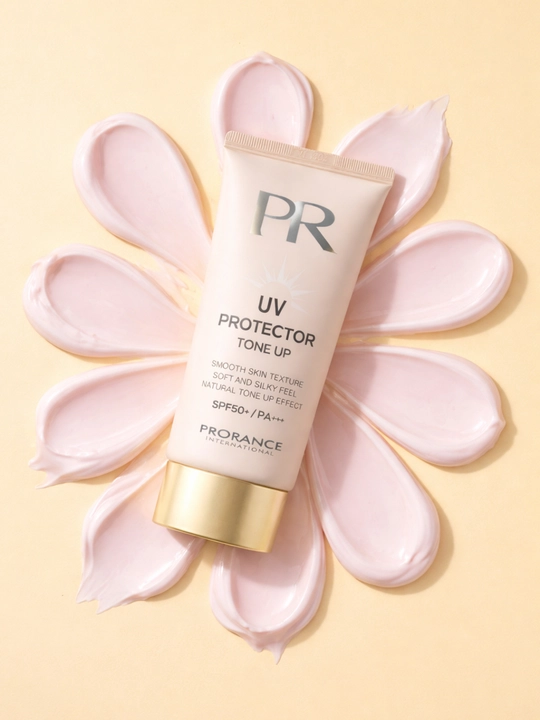 Солнцезащитный крем SPF50 tone up для лица UV защита