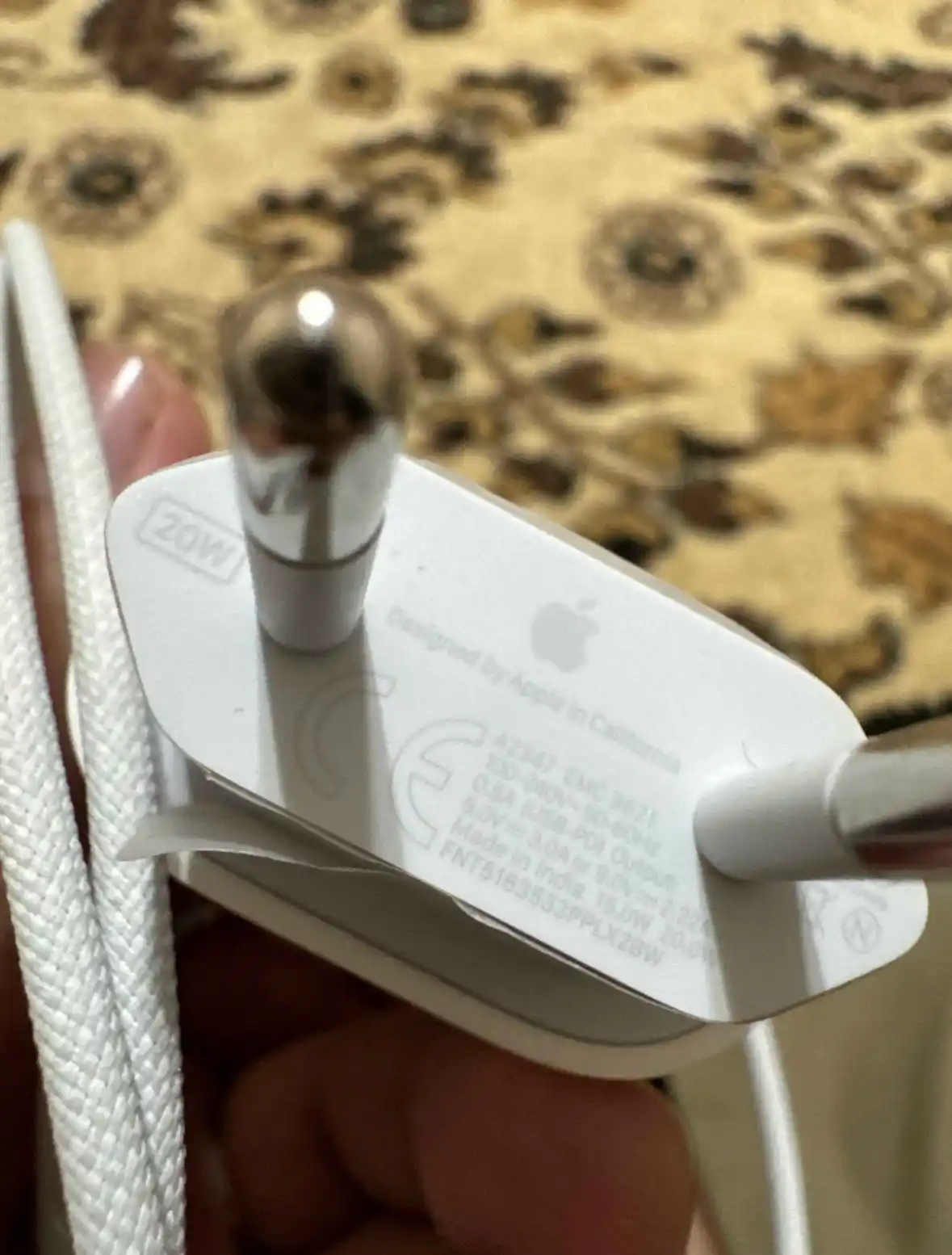 Зарядка для, 20W адаптер питания для iPhone USB Type-C, ORG