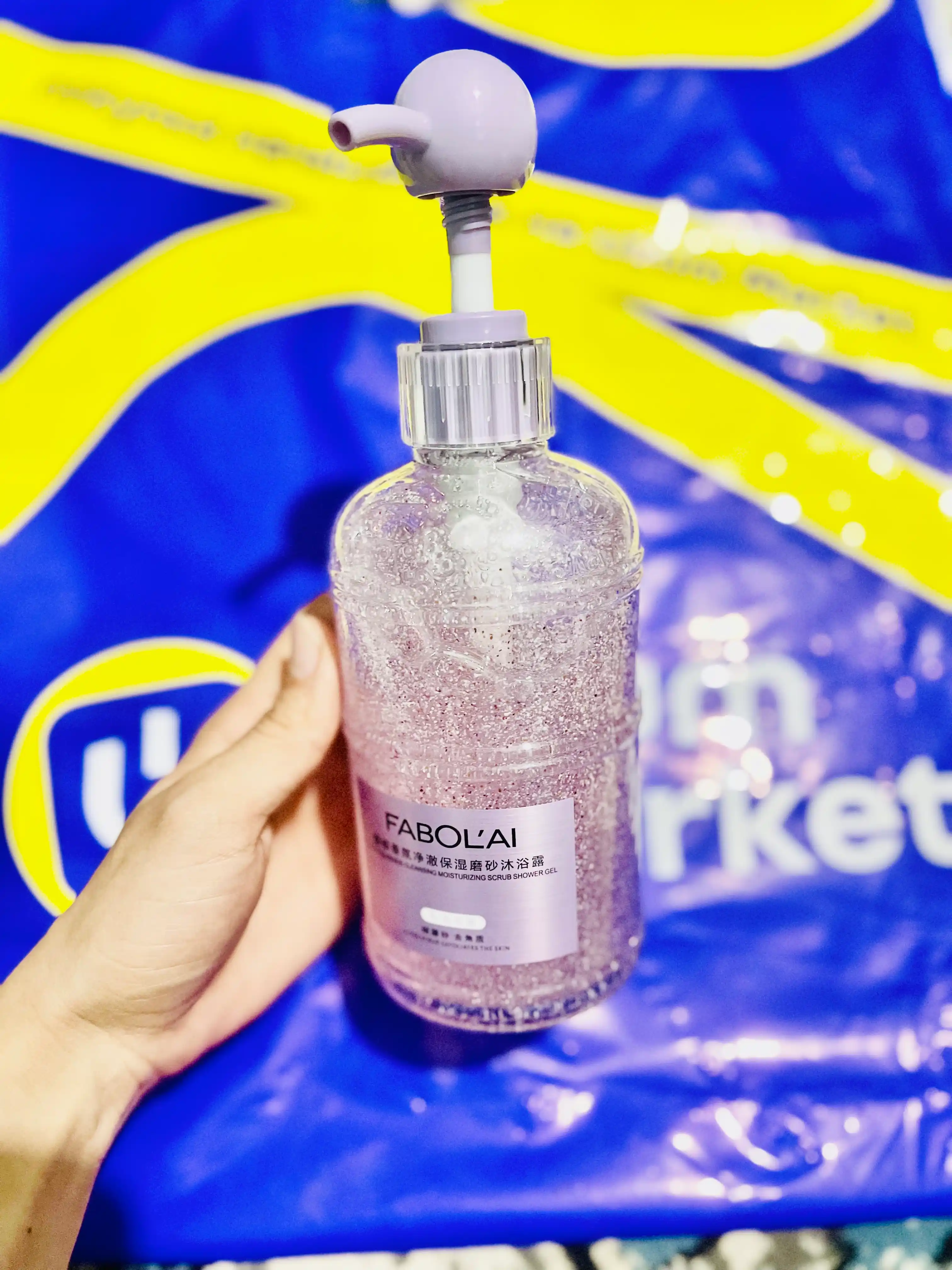FABOL’AI парфюмeрованный (500мл) гель-скраб для душа Rich Fragrance
