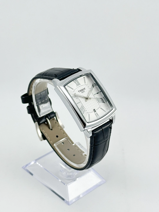 Мужские наручные часы Tissot, классический дизайн, кожаный ремешок, в подарочной коробке