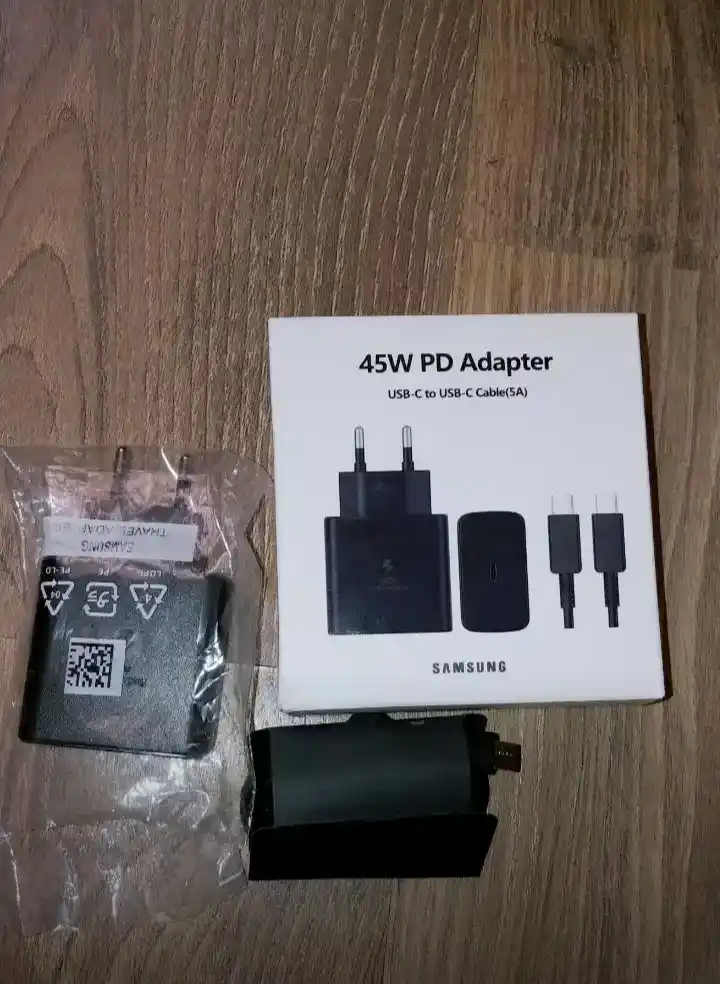 Зарядное устройство 45W Type-C для Android, быстрая зарядка, адаптер + кабель 1 м